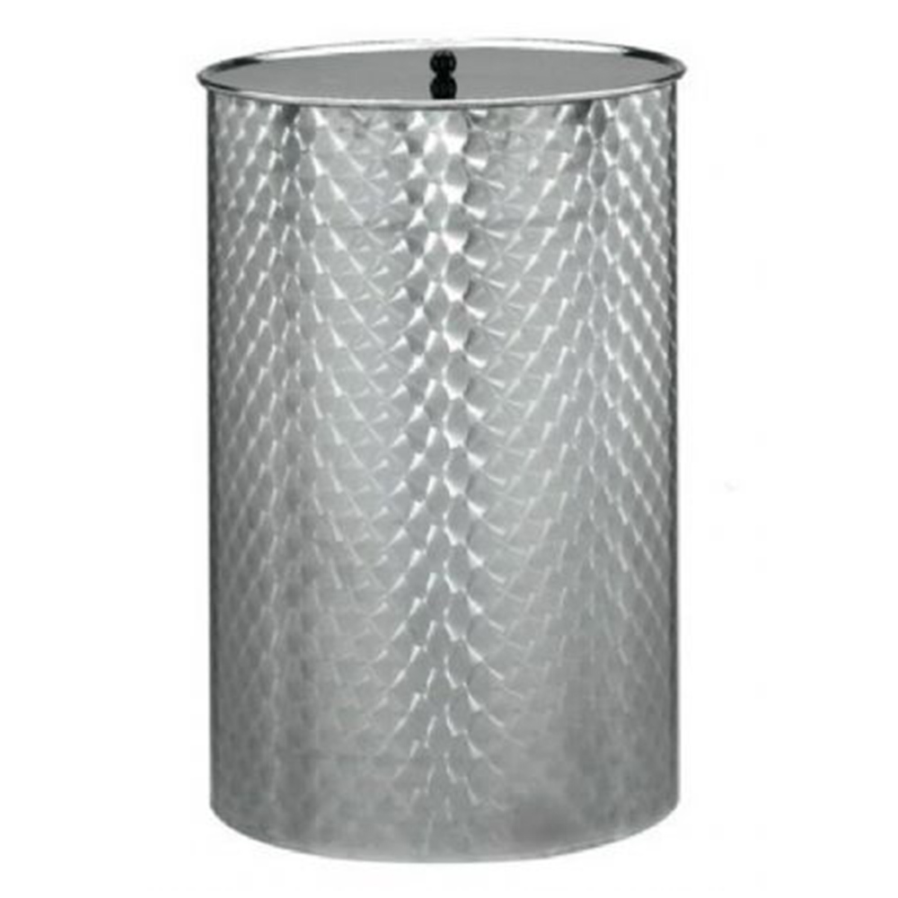 Resigilat - Cisternă inox + cameră aer, capac flotant și robinet Lazio 200 L