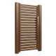 Porți pietonale din aluminiu Amara 1x2 m maro