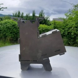 Sobă rachetă camping Somer 18 x 10 x 26 cm-2