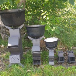 Sobă rachetă Somer HORECA 43 x 70 cm-3