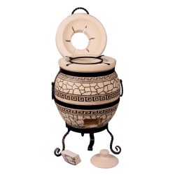 Cuptor ceramică Tandoor Apollo 45 L + Accesorii cadou-3