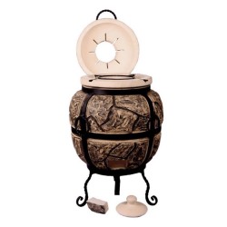 Cuptor ceramică Tandoor Vulcan 75 L + Accesorii cadou-3