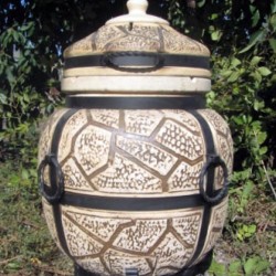 Cuptor ceramică Tandoor Vulcan 75 L + Accesorii cadou-5