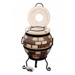 Cuptor ceramică Tandoor Prometeus 45 L + Accesorii cadou-3