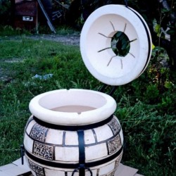 Cuptor ceramică Tandoor Prometeus 85 L + Accesorii cadou-5