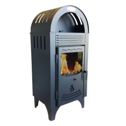 Termoșemineu tip centrală Gedi, 24 kW-2