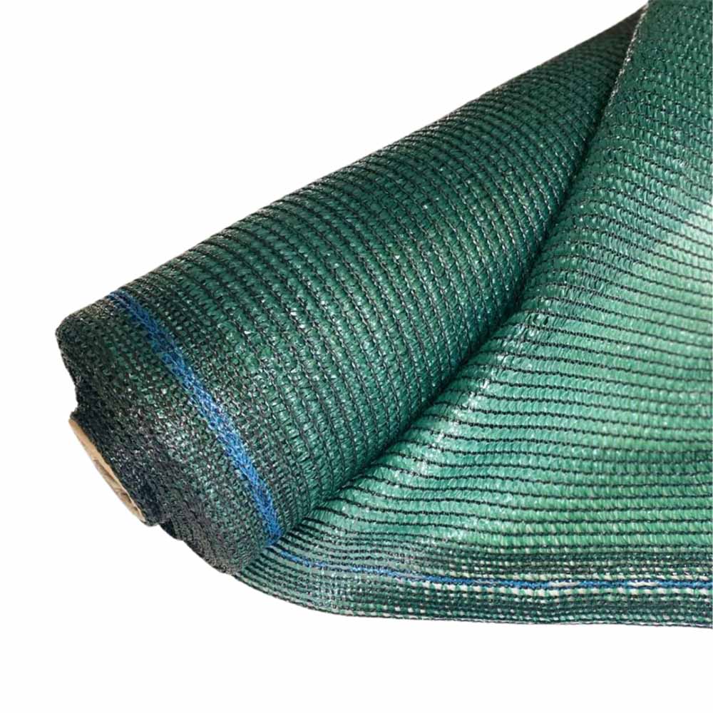 Plasă umbrire verde tratată UV – 80% grad de umbrire 2x50 m