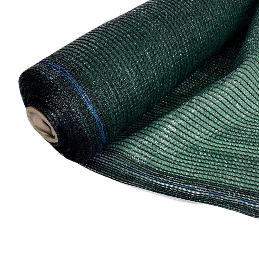 Plasă umbrire verde tratată UV – 95% grad de umbrire 2x50 m