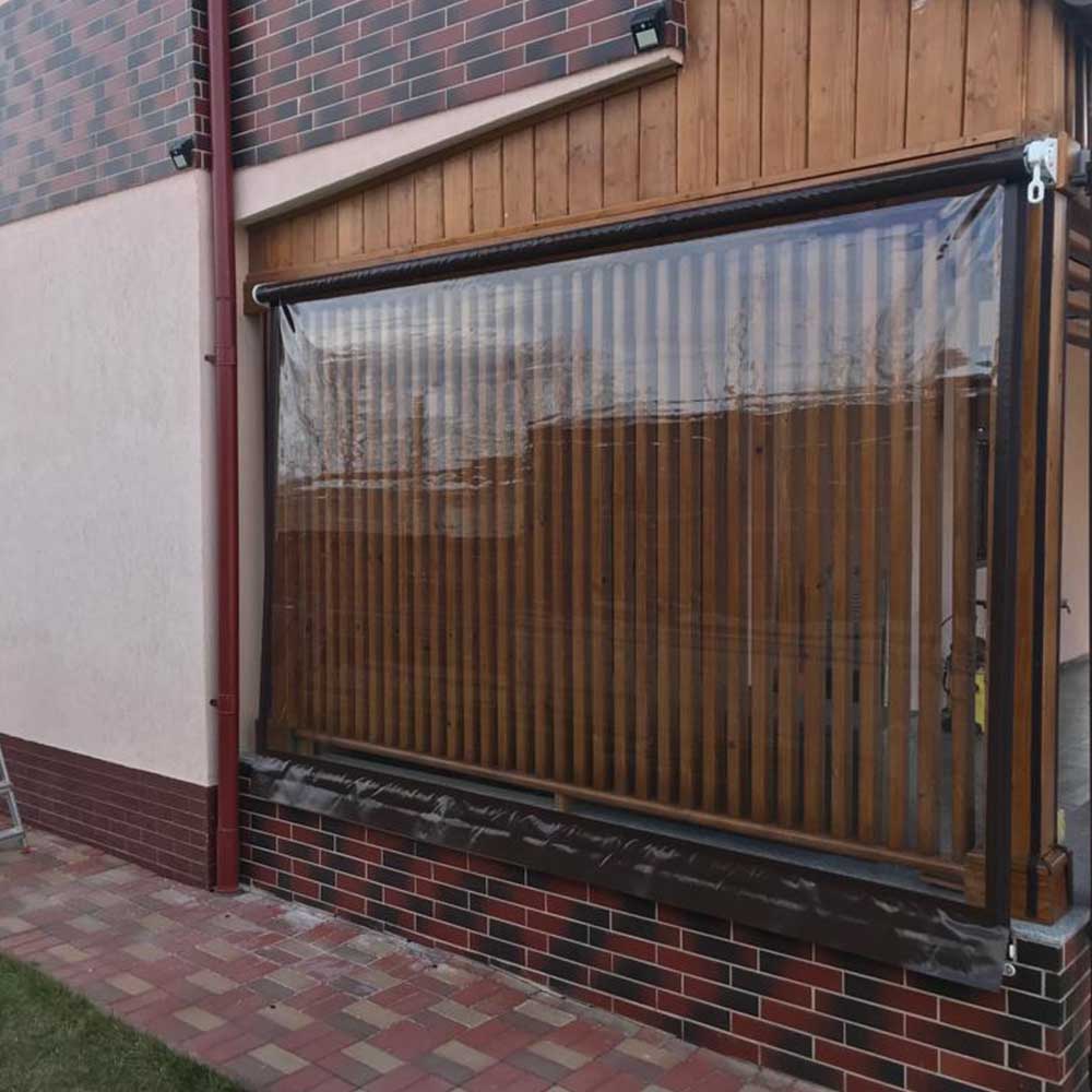 Rulou transparent necasetat Marvin 1x2,5 m