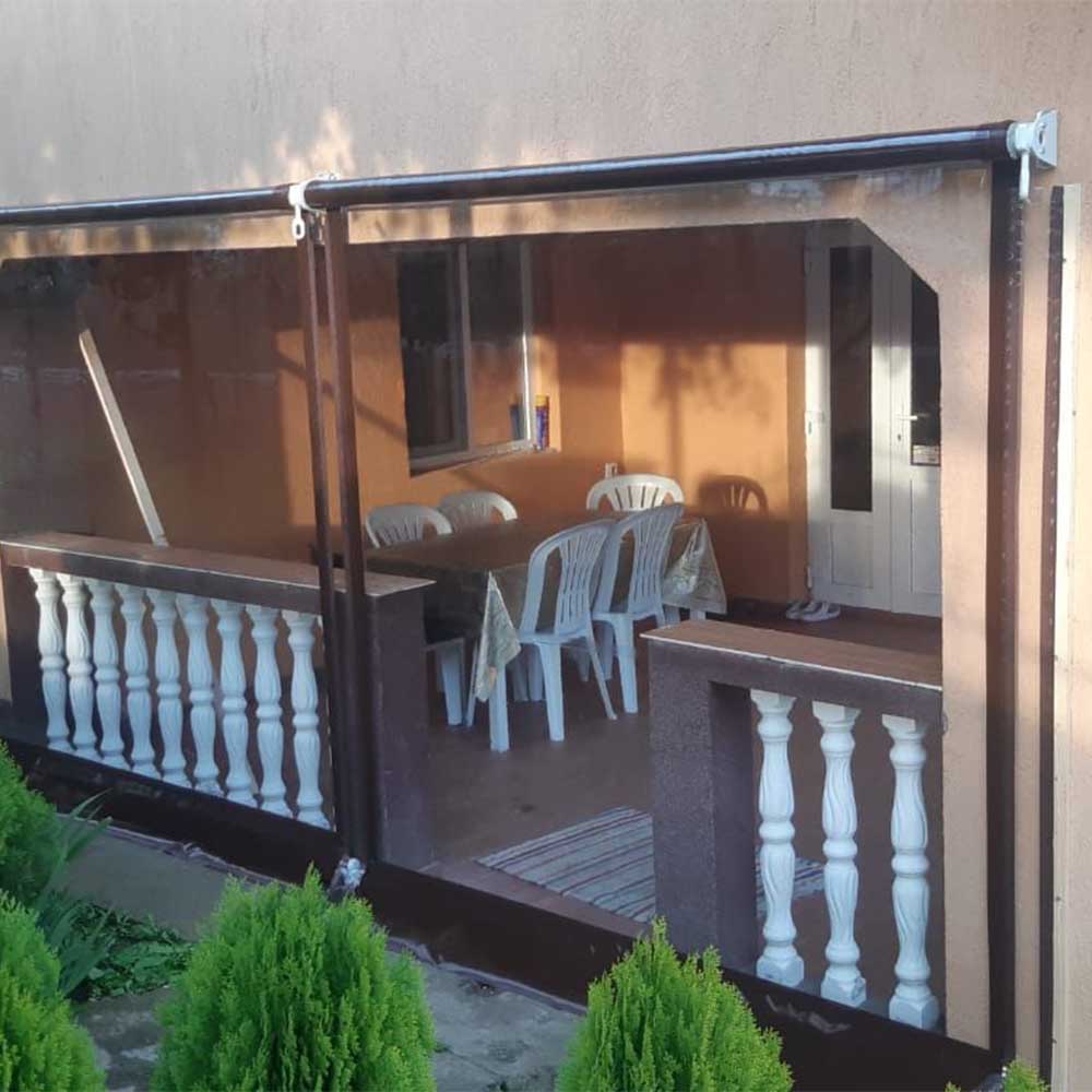 Rulou transparent necasetat Marvin 3x2,7 m