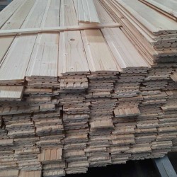 Lambriu lemn molid 12,5x96 mm x 2,5 m-6