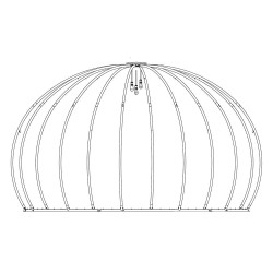Cort Igloo tip glob winter Celeste XL-7