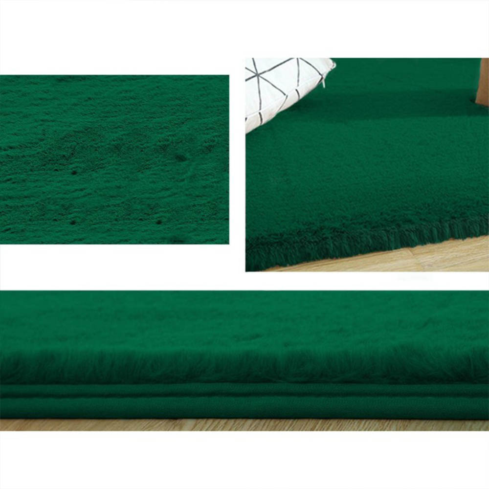 Already sticker Alleviate Covor plușat antiderapant Velvet 1,6x2,3 m verde - MESTERESTI