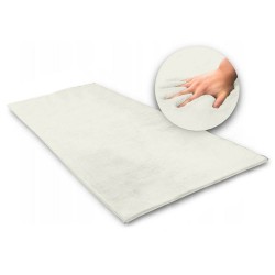 Covor plușat antiderapant Velvet 2x3 m alb-2