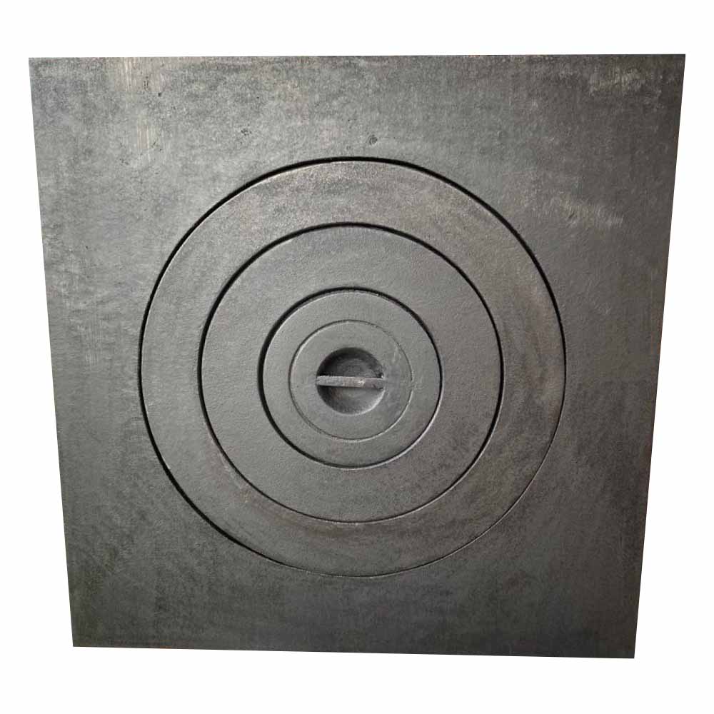 Plită din fontă pentru sobă Malin 60x60 cm fără ramă