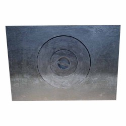 Plită din fontă pentru sobă Malin 60x80 cm fără ramă-1