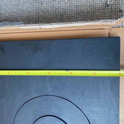 Plită din fontă pentru sobă Malin 60x90 cm fără ramă-3