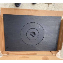 Plită din fontă pentru sobă Malin 60x90 cm fără ramă-4
