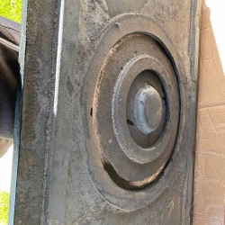 Plită din fontă pentru sobă Malin 60x90 cm fără ramă-6