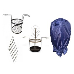 Cuptor ceramică Tandoor Hestia 50 L + Accesorii cadou-2