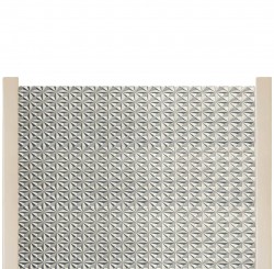 Gard beton ciment alb Ramses cu stâlpi simpli 1,5 m-2