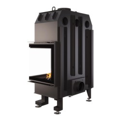Focar șemineu Saven din oțel cu sticlă laterală dreapta 75х50х47 cm, 14,7 kW-3