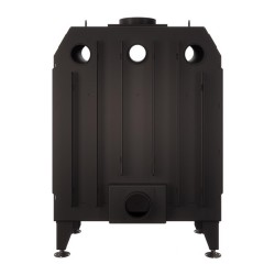 Focar șemineu Saven din oțel cu sticlă standard 80х50 cm, 16,8 kW-5