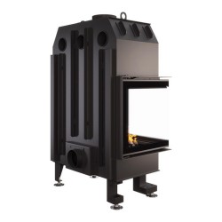 Focar șemineu Saven din oțel cu sticlă laterală stânga 75х50х47 cm, 14,7 kW-4