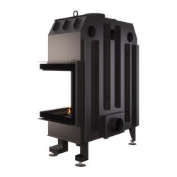 Focar șemineu Saven din oțel cu sticlă laterală dreapta 85х50х47 cm, 22 kW-5