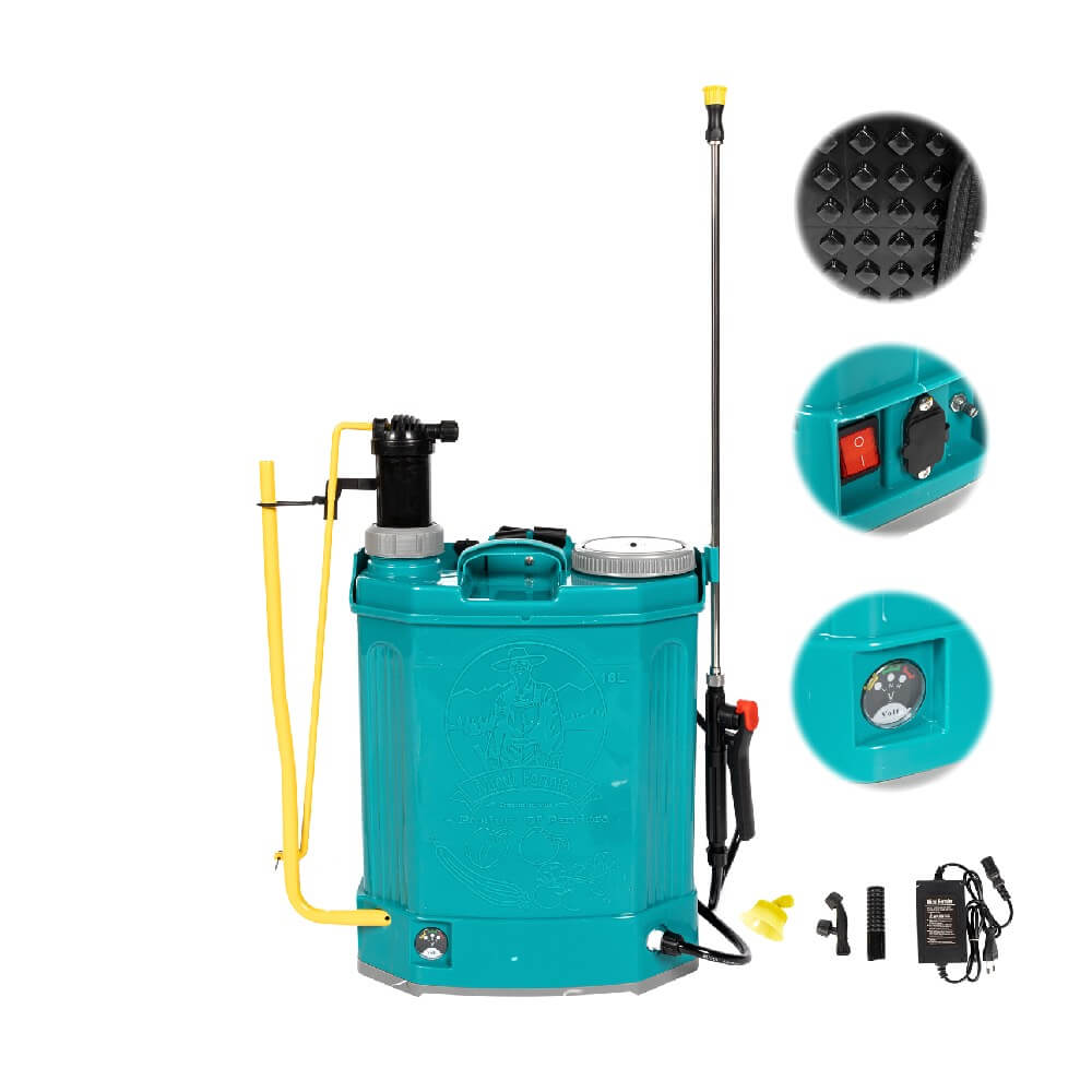 Pompă de stropit electrică și manuală Micul Fermier - Pandora, 16 L