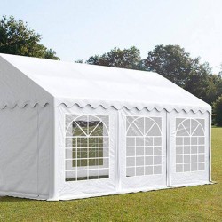 Cort evenimente 4x6 m Delta profesional cu structură metalică 38 mm, prelată UV 500 g / mp-7