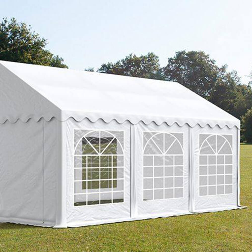 Cort profesional alb premium cu protecție UV Delta 4x6 m + Cadou Kit sistem răcire