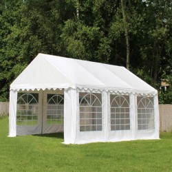 Cort evenimente 4x6 m Delta profesional cu structură metalică 38 mm, prelată UV 500 g / mp-8