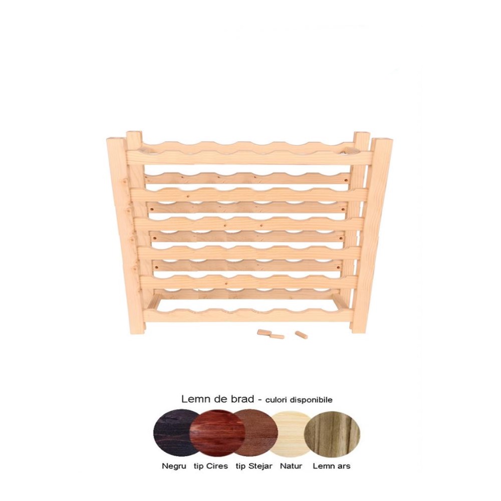 Suport lemn Silenus 6x6 - 36 sticle vin