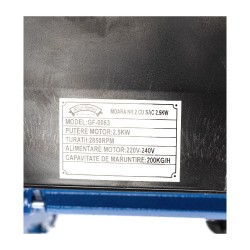 Moară electrică cu ciocănele și sac Micul Fermier nr. 2, 2,5 kW-6