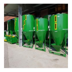 Moară cu aspirație pentru cereale Merve 18,5 kW, 2000 kg/h-8