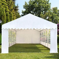 Cort evenimente alb premium cu protecție UV Delta Plus 6x14 m-2