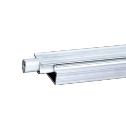Profil Eros din aluminiu pentru prindere folie dublă solar-3