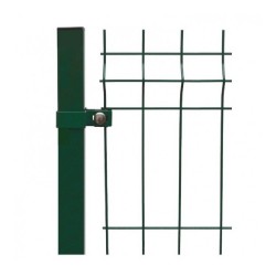 Stâlp zincat plastifiat Rayna pentru gard bordurat, 60x40 mm, 240 cm, verde-3
