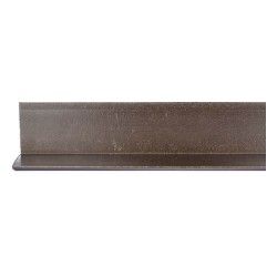 Profile pardoseală WPC - profil cornier capăt podea maro închis 5 x 5 x 200 cm-3