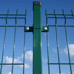 Panou gard bordurat plastifiat Rayna 830x2500 mm verde-2
