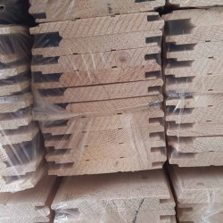 Lambriu lemn pin și molid 12,5x96 mm x 3 m-6