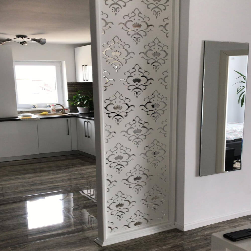 Paravan despărțitor decorativ din MDF Valen - model C