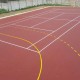 Tartan cauciuc pentru teren de fotbal Santiago 4 cm