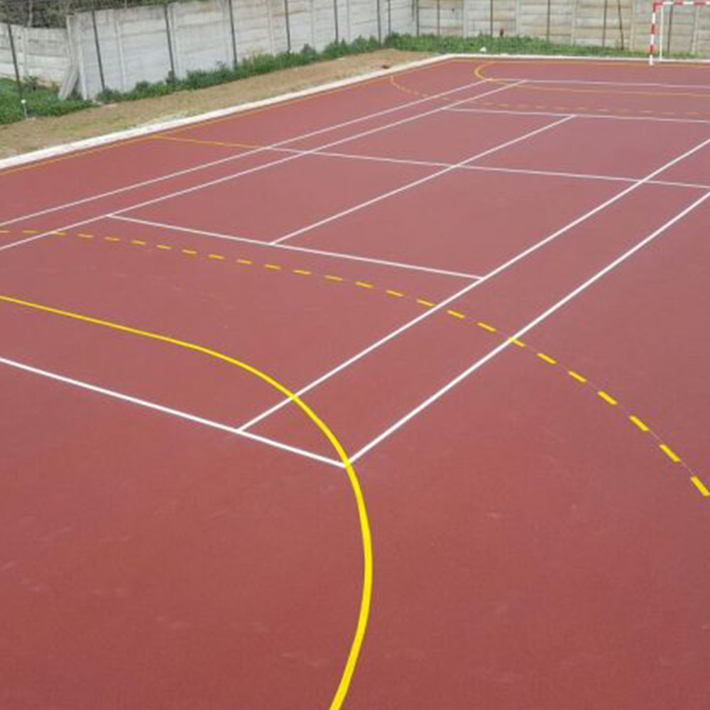 Tartan cauciuc pentru teren de fotbal Santiago 4 cm