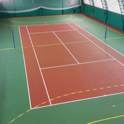 Tartan cauciuc pentru teren de fotbal Santiago 4 cm-2