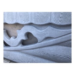 Matriță gard beton fibră de sticlă Ludovic 200x30 cm - uzată-3