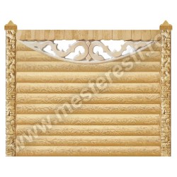 Matriță gard beton fibră de sticlă Ludovic 200x30 cm - uzată-4