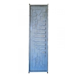 Matriță gard beton fibră de sticlă Napoleon 200x50 cm - uzată-4