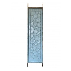 Matriță gard beton fibră de sticlă Leopold 200x30 cm - uzată-2